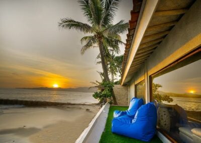 Located right on the Ocean
